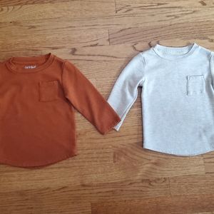2 Long Sleeve Boys Tops